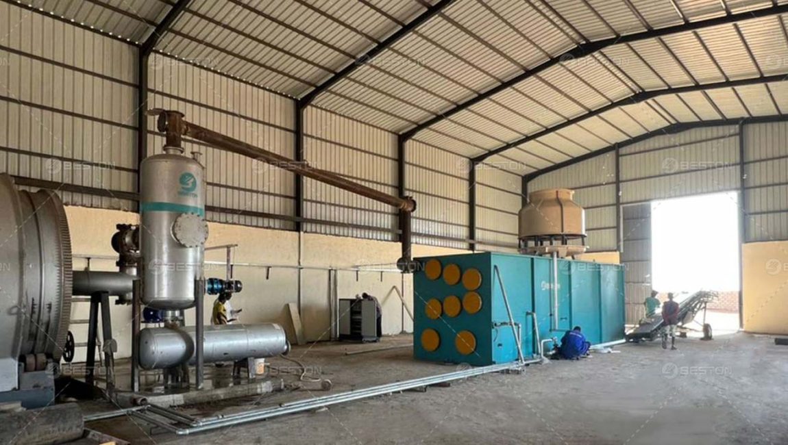 BLJ-16 Tyre Pyrolysis Plant in Sudan