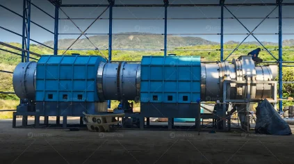 Installation of BST-50 Rice Hull Charcoal Making Machine in Colombia