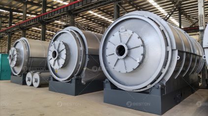 3 Sets of BLJ-16 Pyrolysis Plants Completed Production