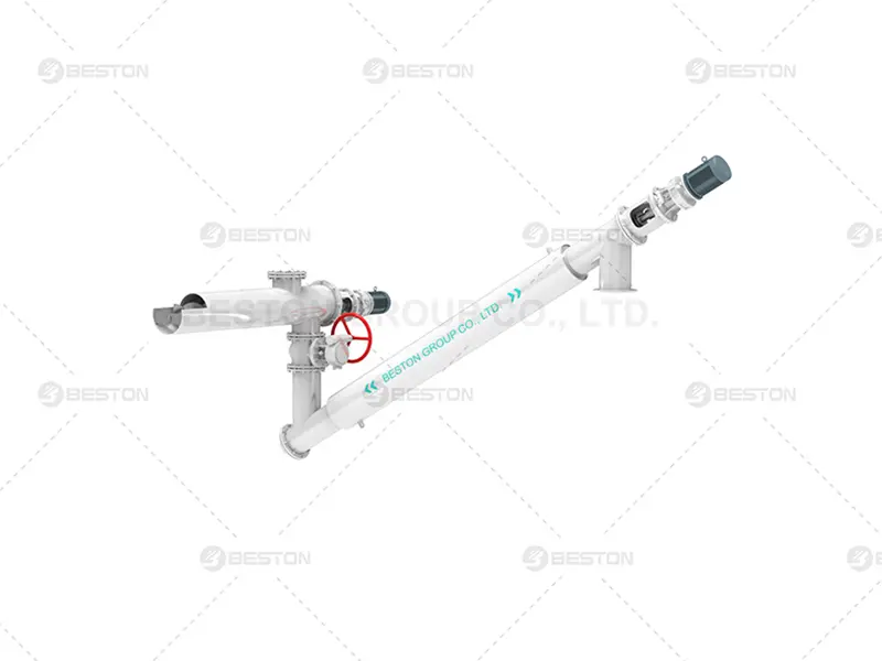 Screw Discharger of Pyrolysis Plant in South Africa