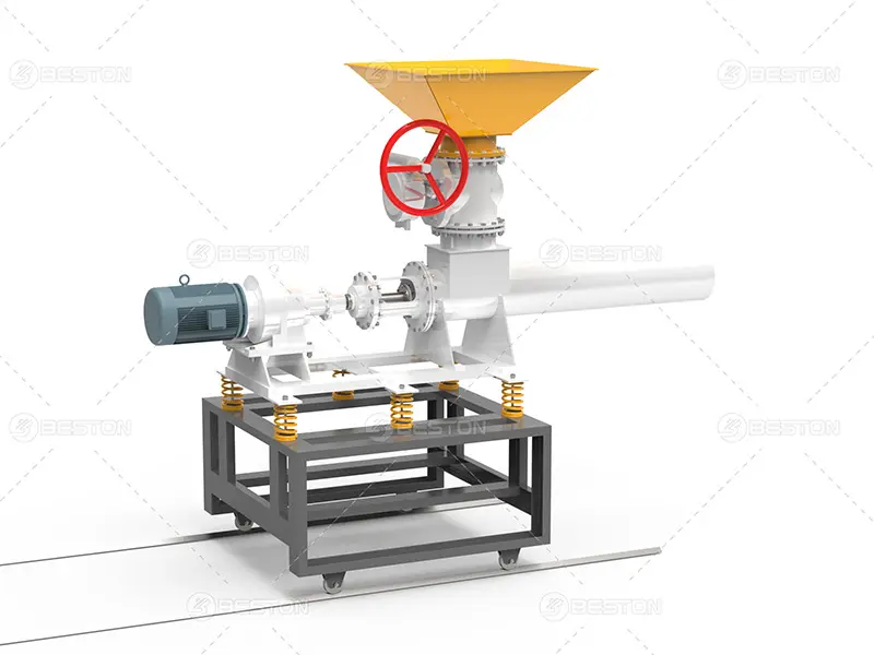Screw Feeder of Pyrolysis Plant in South Africa
