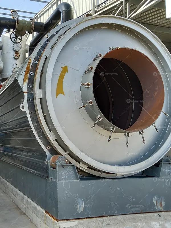 Plastic Pyrolysis Reactor Installed in Morocco