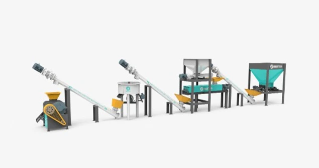 Optional Charcoal Briquette Machine