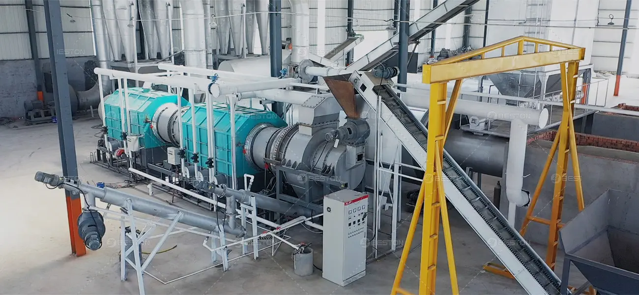Wood Charcoal Making Machine Display 01