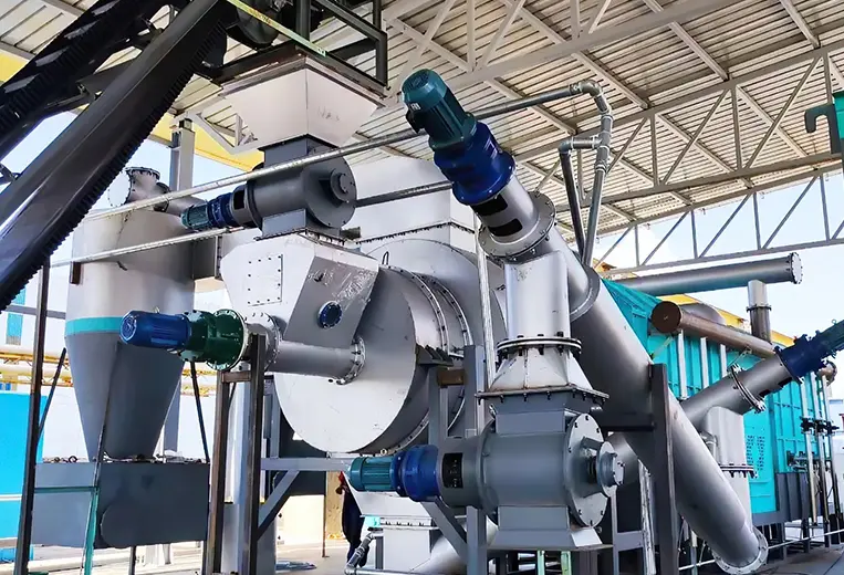 Biochar Production Machine in Croatia to Recycle Straws