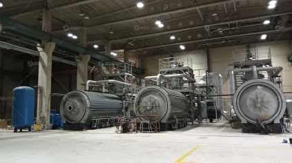 Installation Site of Plastic Pyrolysis Project in Finland