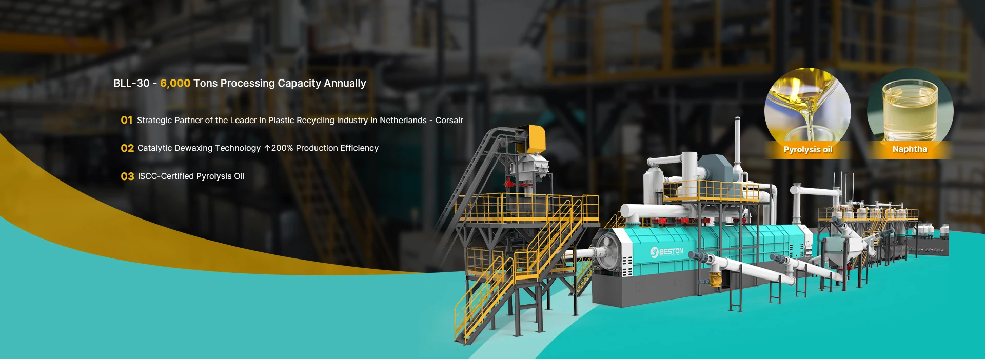 Plastic to Fuel Machine Banner