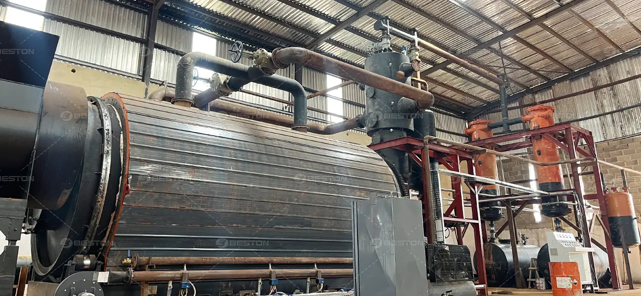 BLJ-16 Tyre Pyrolysis Machine in Nigeria