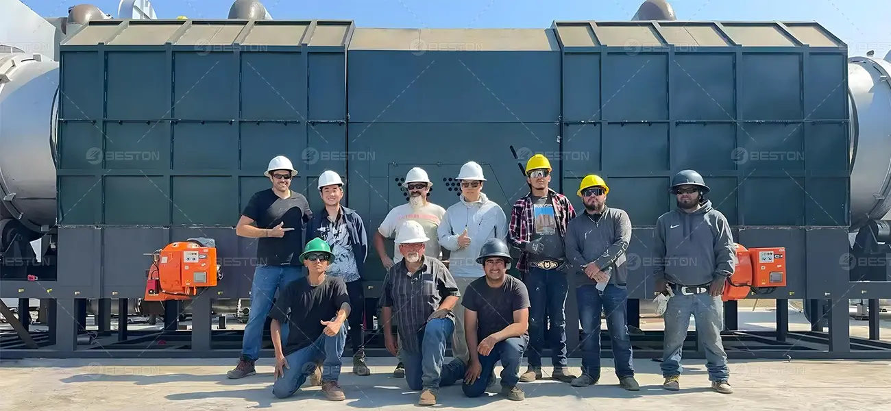 Biochar Machine in the US for Biochar Carbon Removal Project