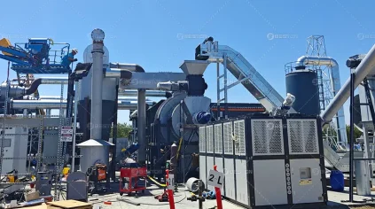 Biochar Production Machine Installed in the United States