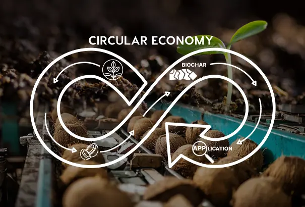 Coconut Shell Charcoal Applications Promote Circular Economy