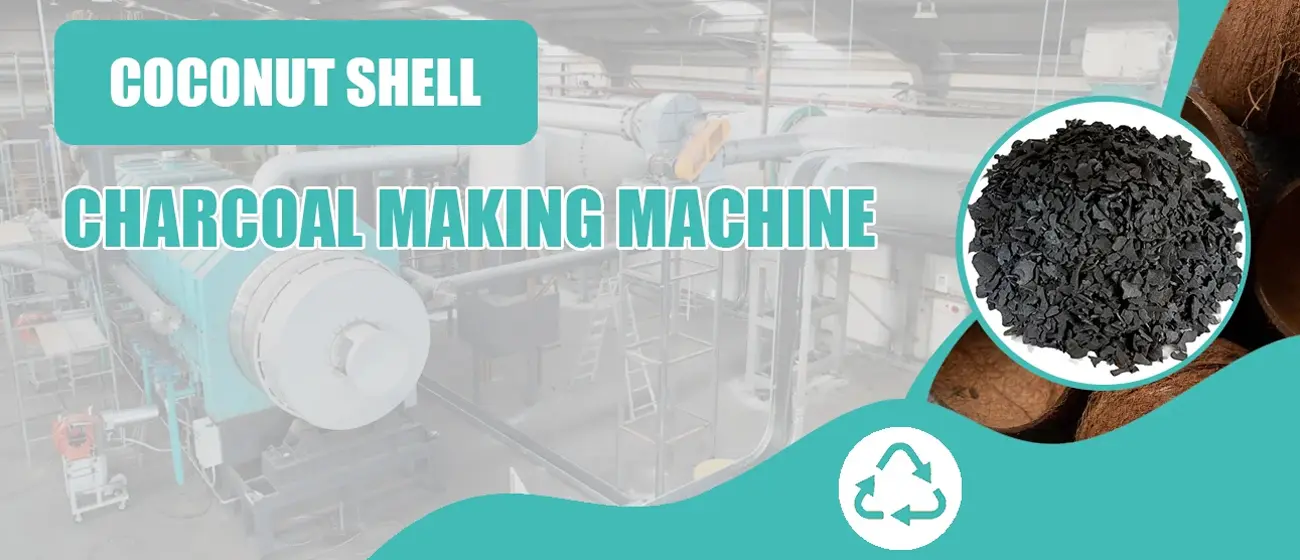 Coconut Shell Charcoal Making Machine Site