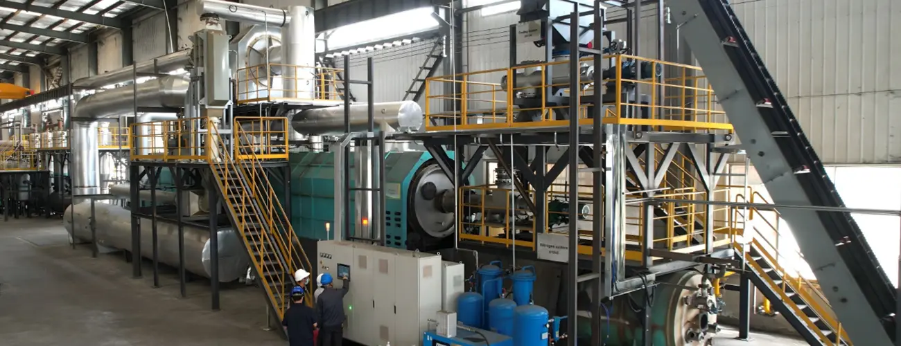 BLL-30 Plastic Pyrolysis Plant Display