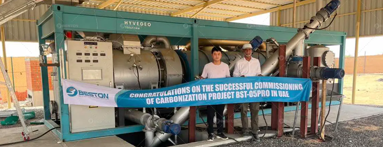 Small-scale Biochar Machine in UAE