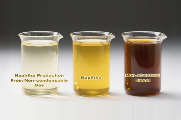 Naphtha & Non-standard Diesel from Oil Sludge Pyrolysis