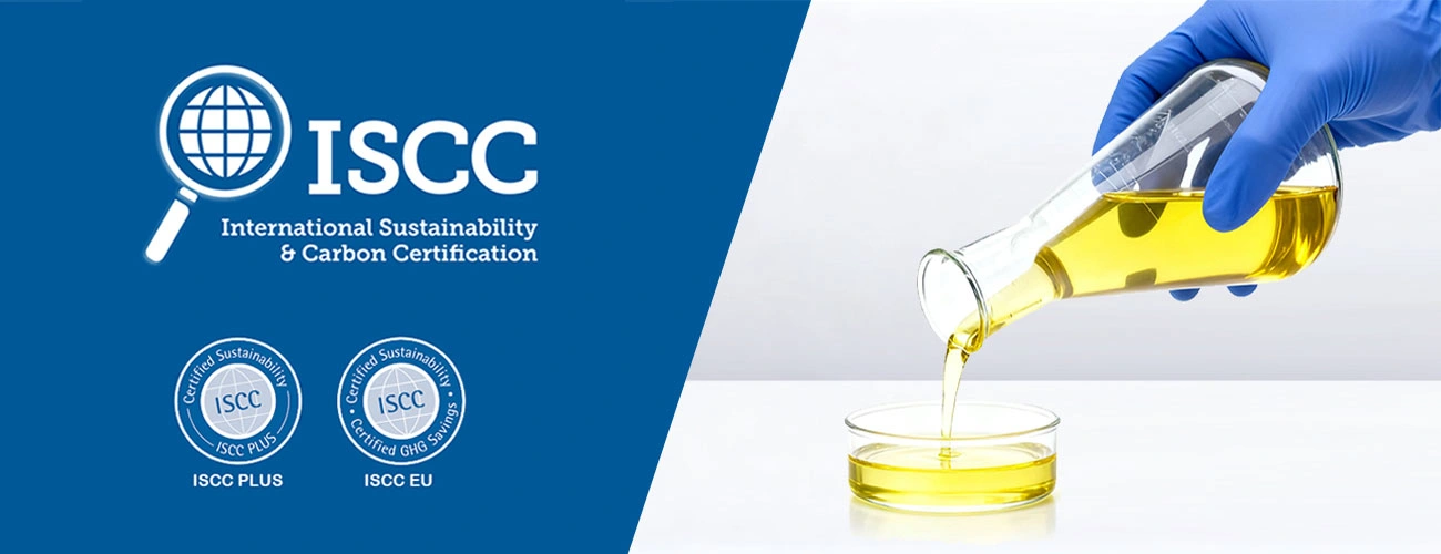 ISCC Certification for Tyre Pyrolysis Oil