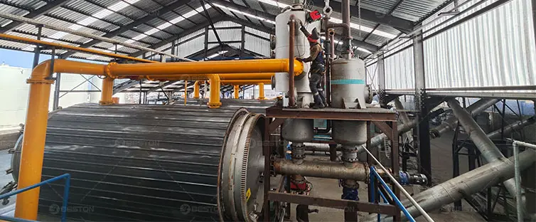 Tyre to Oil Pyrolysis Project in South Africa