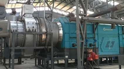 Coconut Shell Charcoal Machine in Indonesia