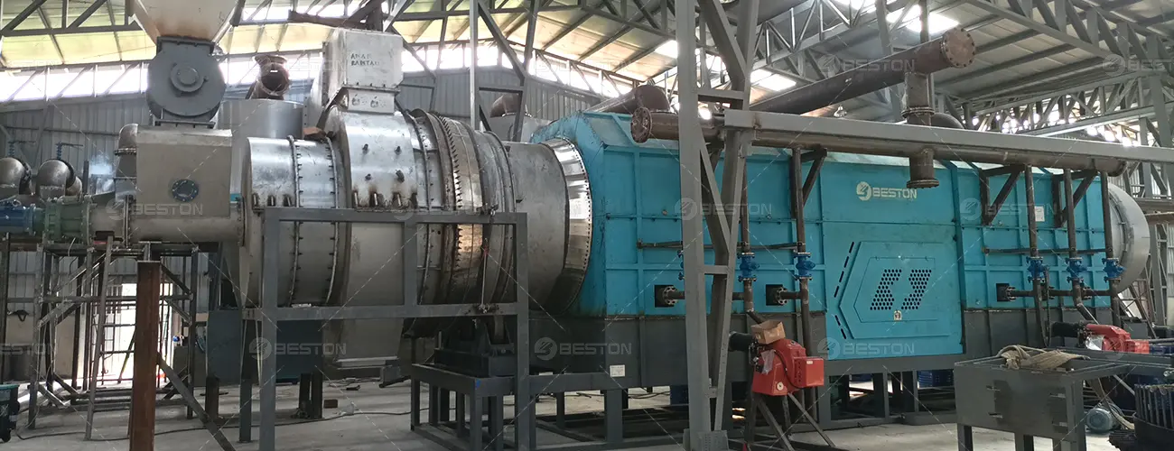 Coconut Shell Charcoal Machine in Indonesia