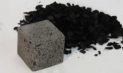Palm Kernel Shell Charcoal as Construction Materials