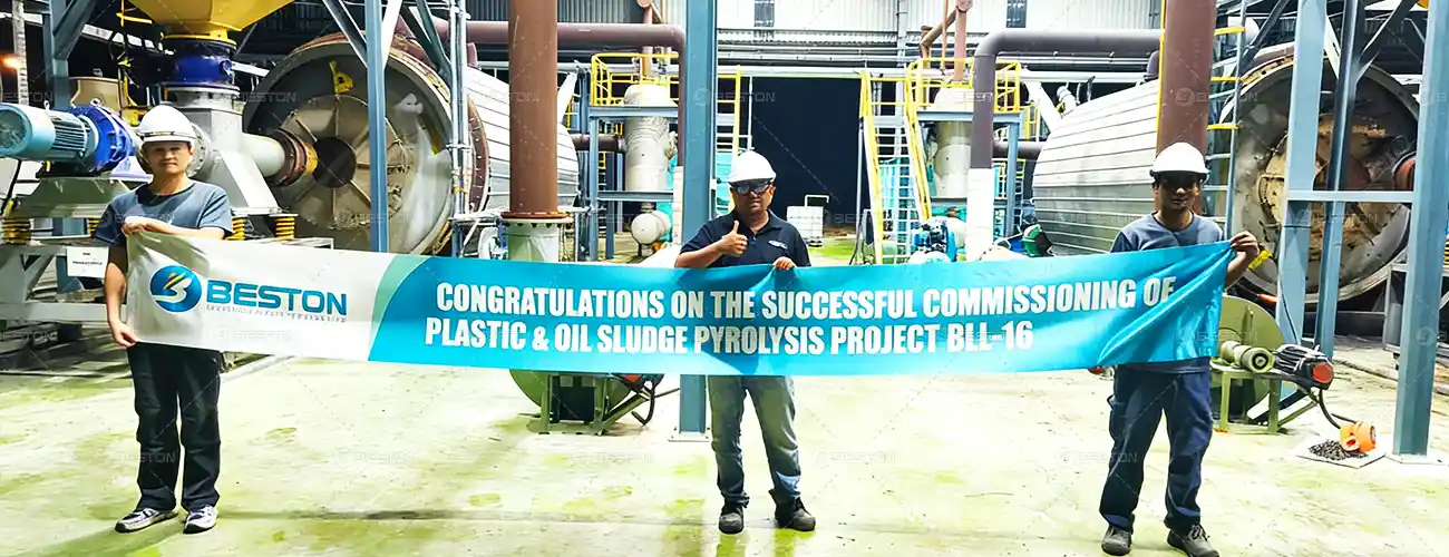 Successful Deployment of 3 Pyrolysis Systems in Southeast Asia