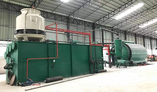 BLJ-16 Tire Pyrolysis Reactor and Condensing System in the Philippines