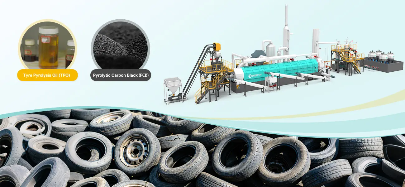 Beston Tyre Pyrolysis Plant