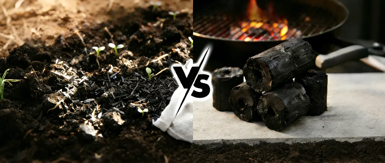 Biochar vs Charcoal