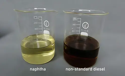 Fractional Distillation Technology to Get Naphtha and Non-standard Diesel