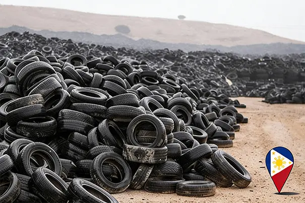 Philippines Waste Tire Stockpiles