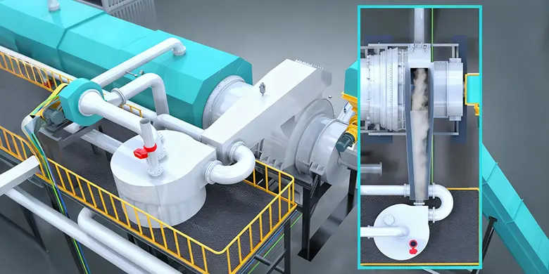 Syngas produced by pyrolysis plant in the Philippines