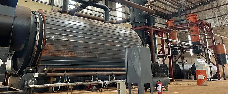 Tyre Pyrolysis Plant in West Africa