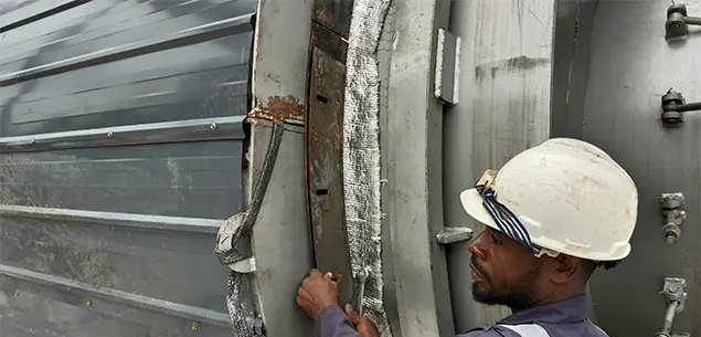 Reactor Door Installation