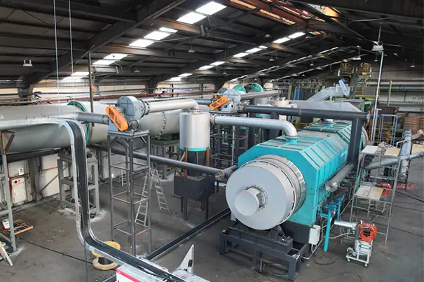 Stationary Biochar Plant