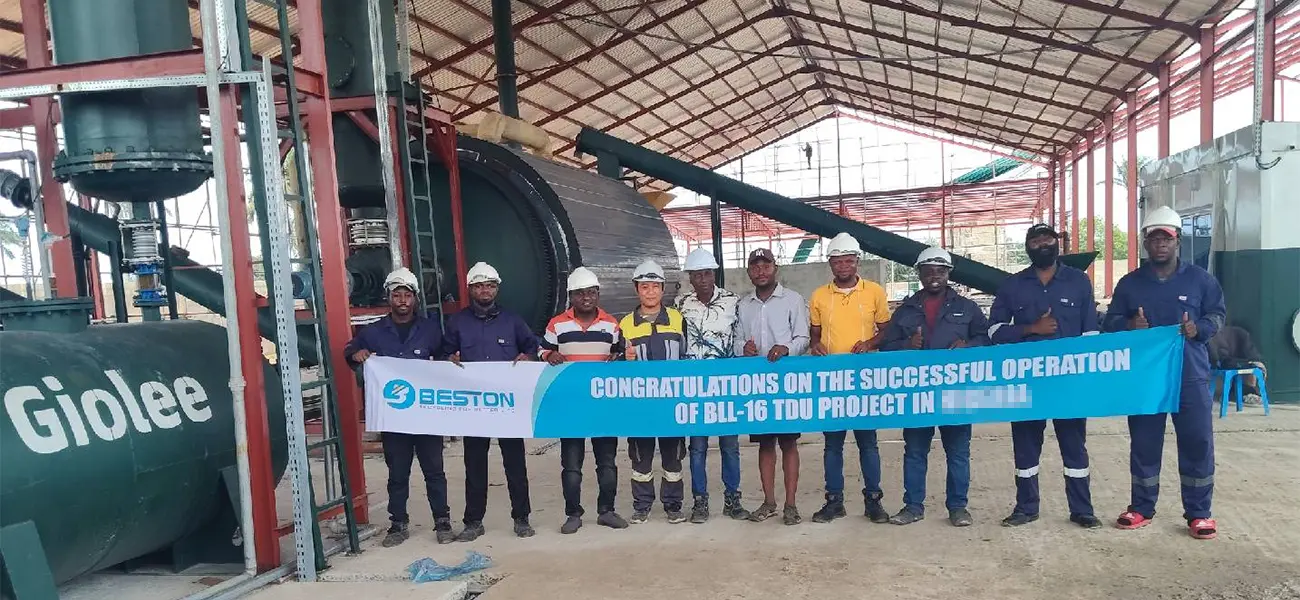BLJ-16 Thermal Desorption Unit has been fully installed and commissioned in Africa (April 2026)