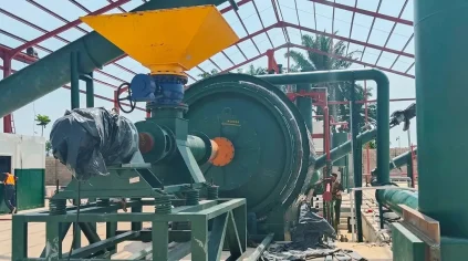 On-site-View-of-Thermal-Desorption-Unit-Project-in-Africa