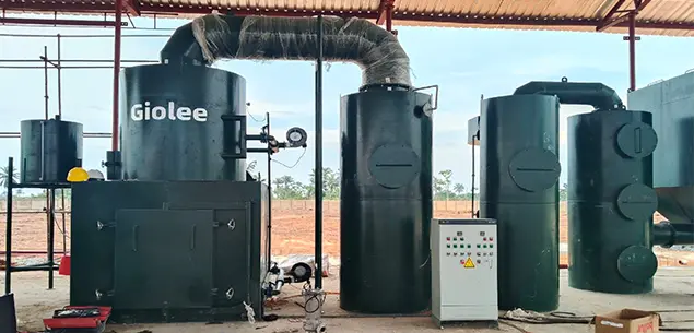 Phase 2 Exhaust Gas Treatment System Installation