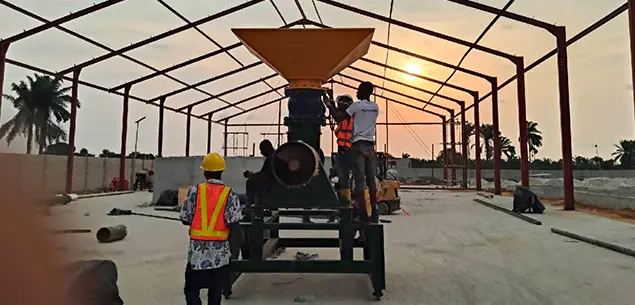 Phase 4 Feeding System Installation