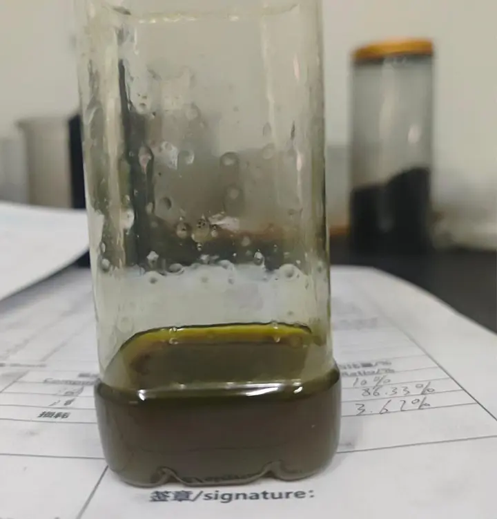 Recovered Oil from Oil-based Cuttings Thermal Desorption