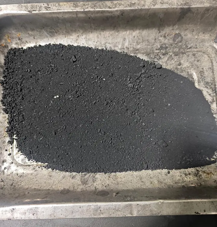 Carbon Black from Shredded Tyres Pyrolysis