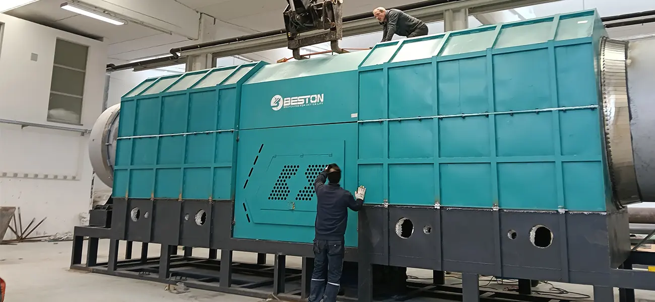 BST-50 Industrial Biochar Equipment in Europe 2026
