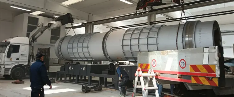 BST‑50 Biochar Reactor Hoisting in Europe 2026