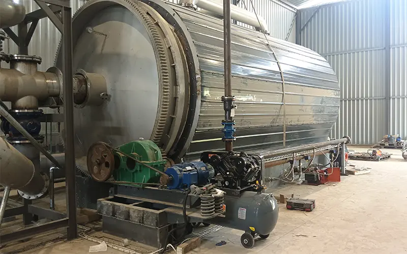 304 Stainless Steel Pyrolysis Reactor Installed in Europe