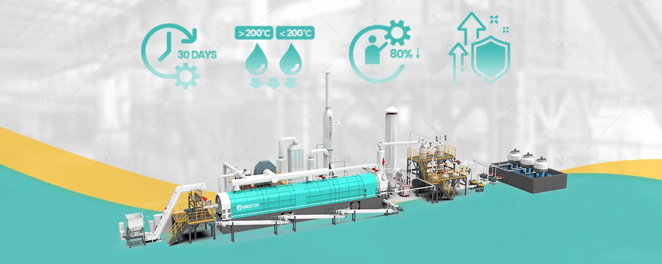Blackgold P30 Advanced Continuous Plastic to Oil Machine