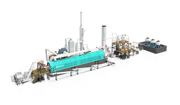 Blackgold P30 Tyre Pyrolysis Plant for Sale