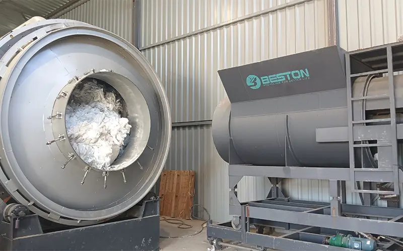 Hydraulic Feeding for BLJ-16 Plastic-to-Fuel Machine in Europe