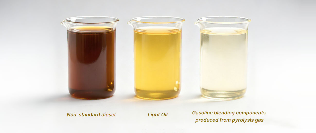 Plastic Pyrolysis Oil of Different Qualities