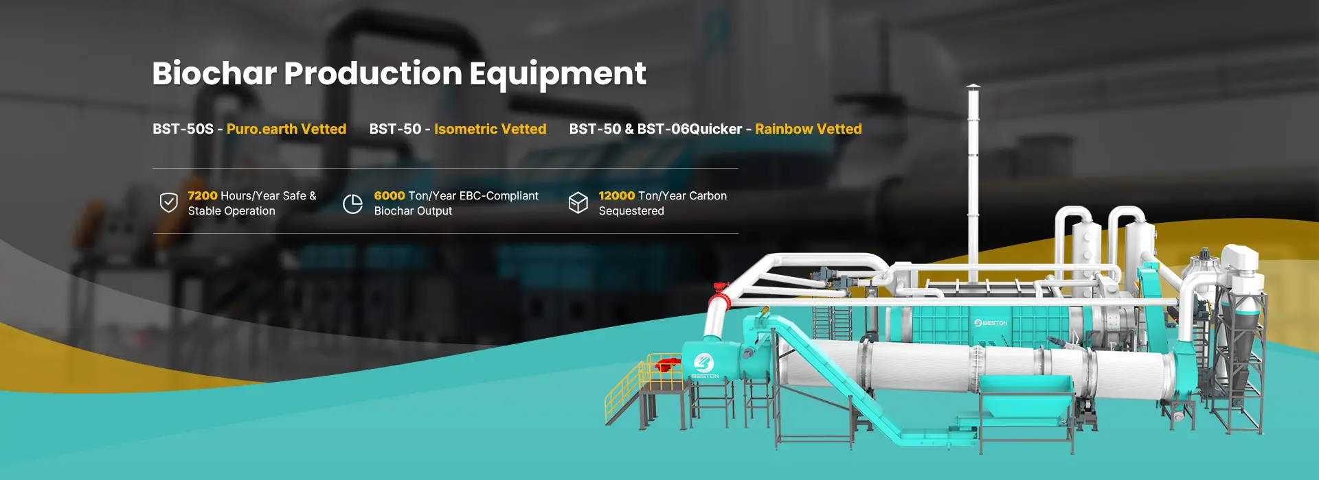 Biochar Production Equipment Banner PC